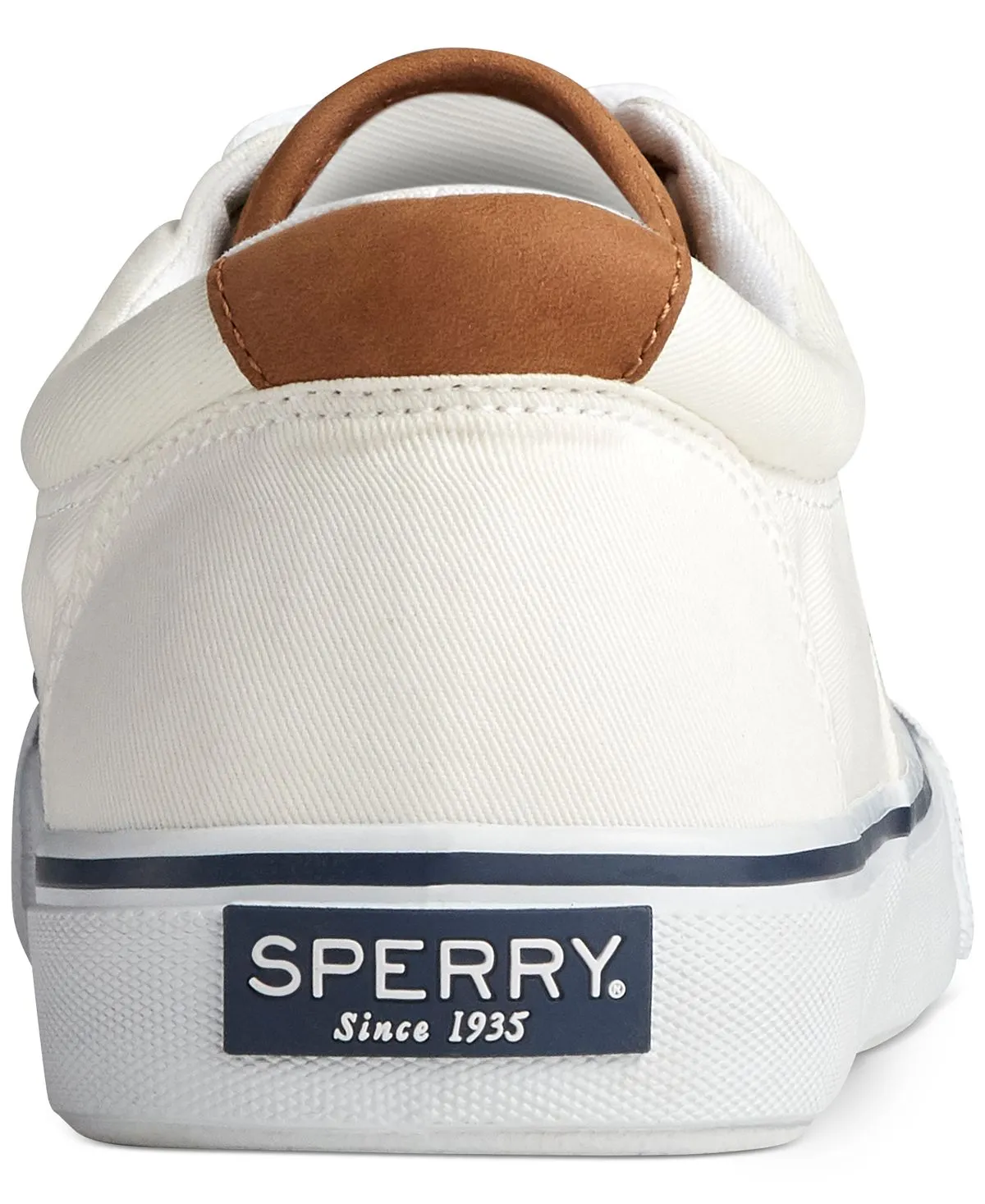 Men's canvas sneakers striper ii cvo core Sperry, white