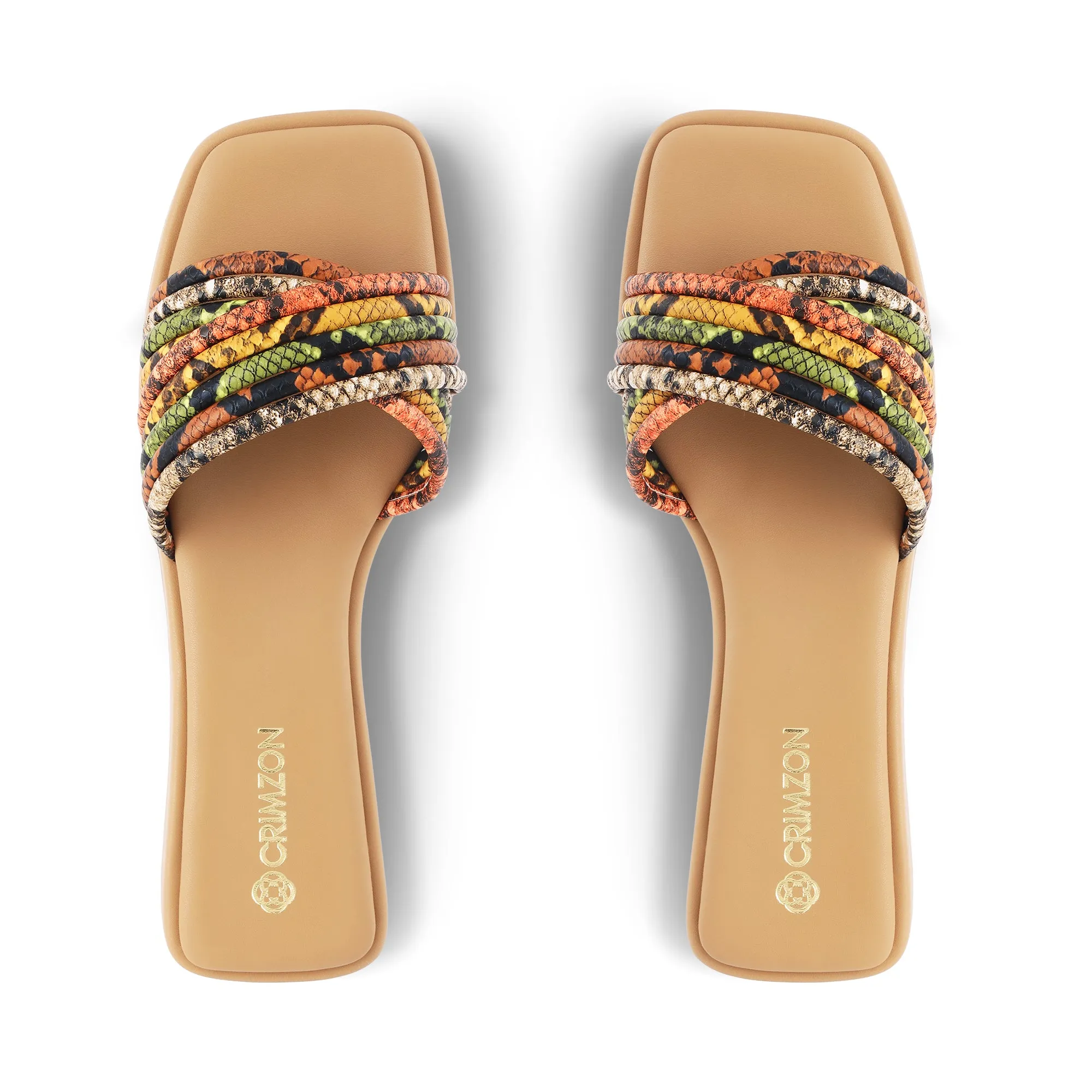 MOSAIC- BEIGE FLATS