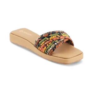 MOSAIC- BEIGE FLATS