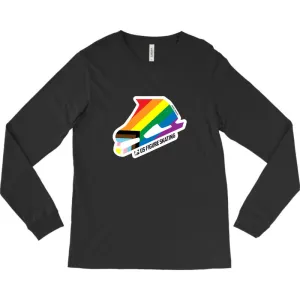 Rainbow Pride Skate, Jersey Long Sleeve T-shirt