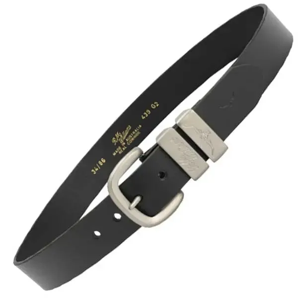 RM WILLIAMS Belt - Men's CB439 Leather 1.5" 3 Piece - Black