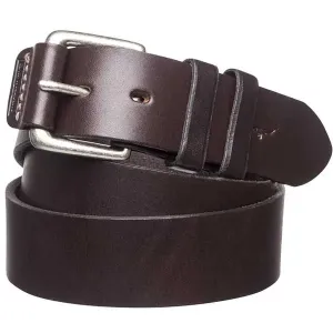 RM WILLIAMS Covered Buckle Belt - Men's CB096 Leather 1.5"  - Chestnut