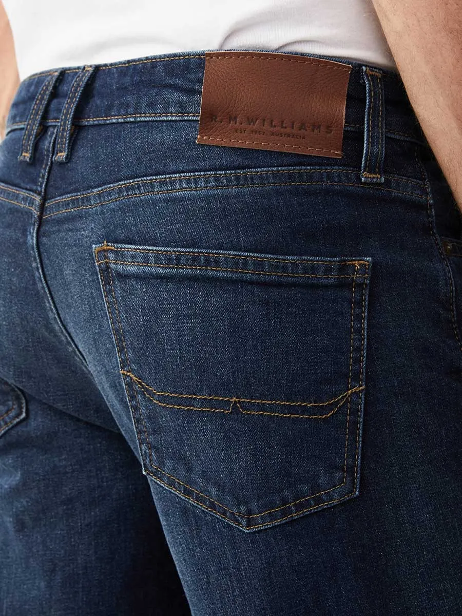 RM WILLIAMS Ramco Denim Jeans - Mens - Medium Wash
