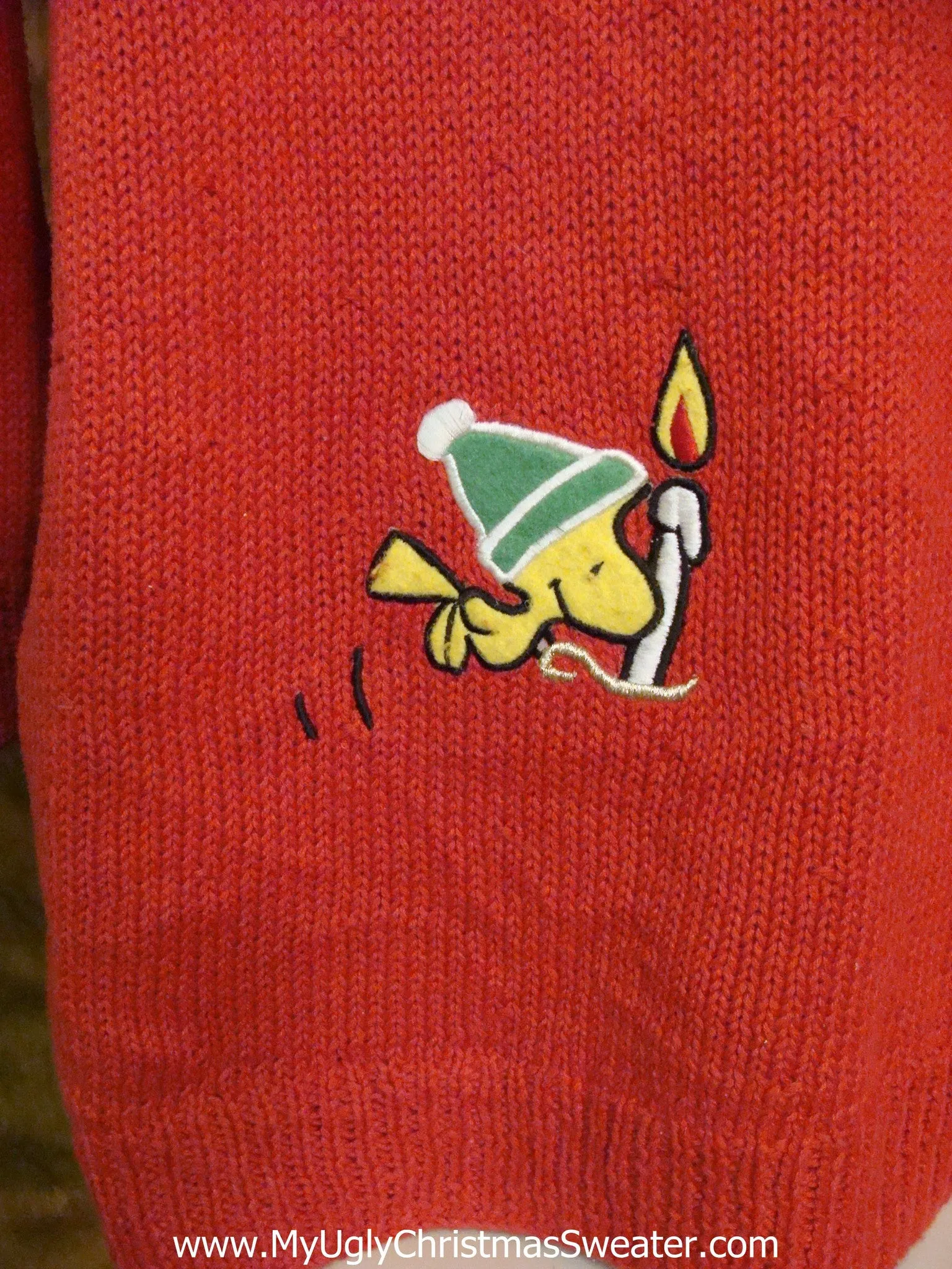 Snoopy Best 80s Ugly Christmas Sweater Cardigan