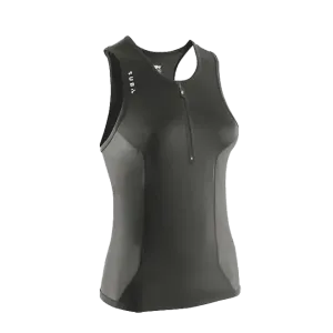 Sub4 Women's Endurance Tri Singlet- Action Black