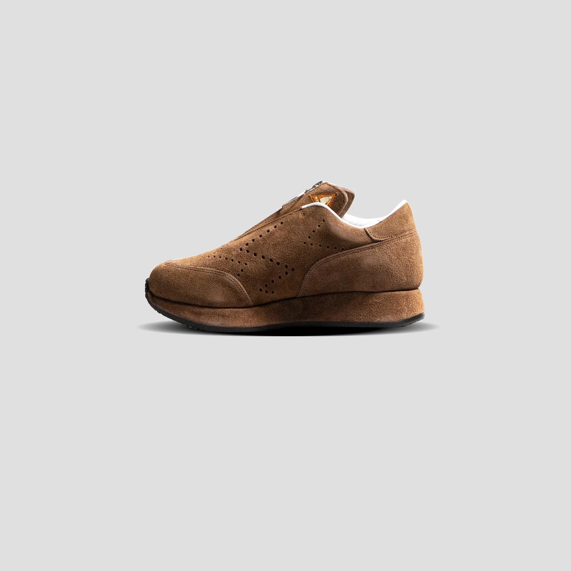 SUEDE ZIP-UP SPARROW SNEAKERS