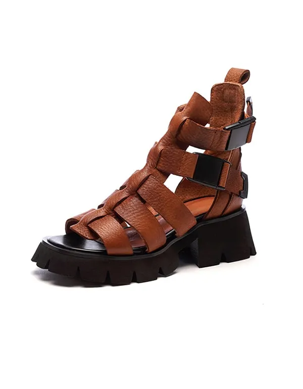 Summer New Thick-soled Womens Strap Sandals