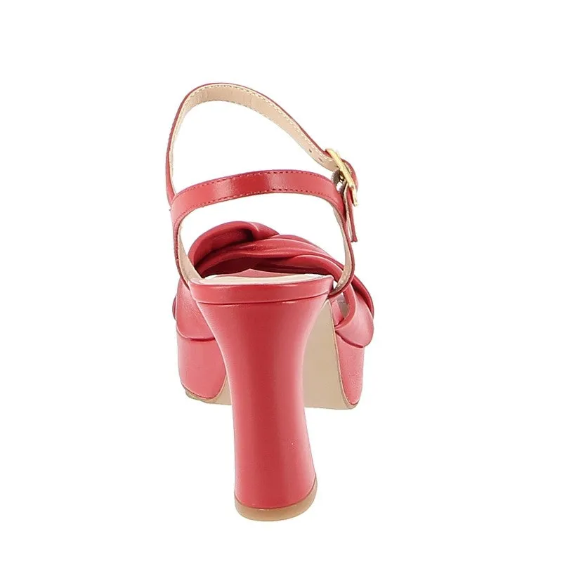 Unisa Onoa Red Platform Heel